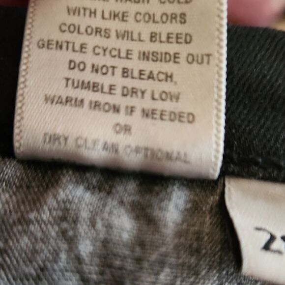 Flying Monkey Black Skinny Jeans with Zipper Detail - Picture 6 of 6